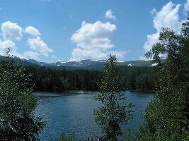 Republic of Altai Russia Lake