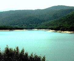 Province of Nuoro Italy Lake