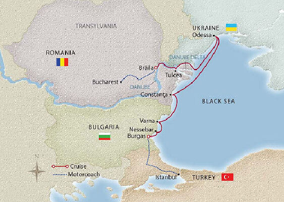 Bucharest, Istanbul Andamp; the Black Sea