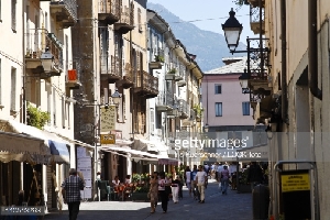 Aosta Italy Town