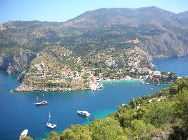Ithaki Greece Castle