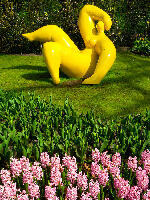 Art at the Keukenhof
