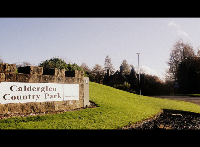 At Calderglen Country Park