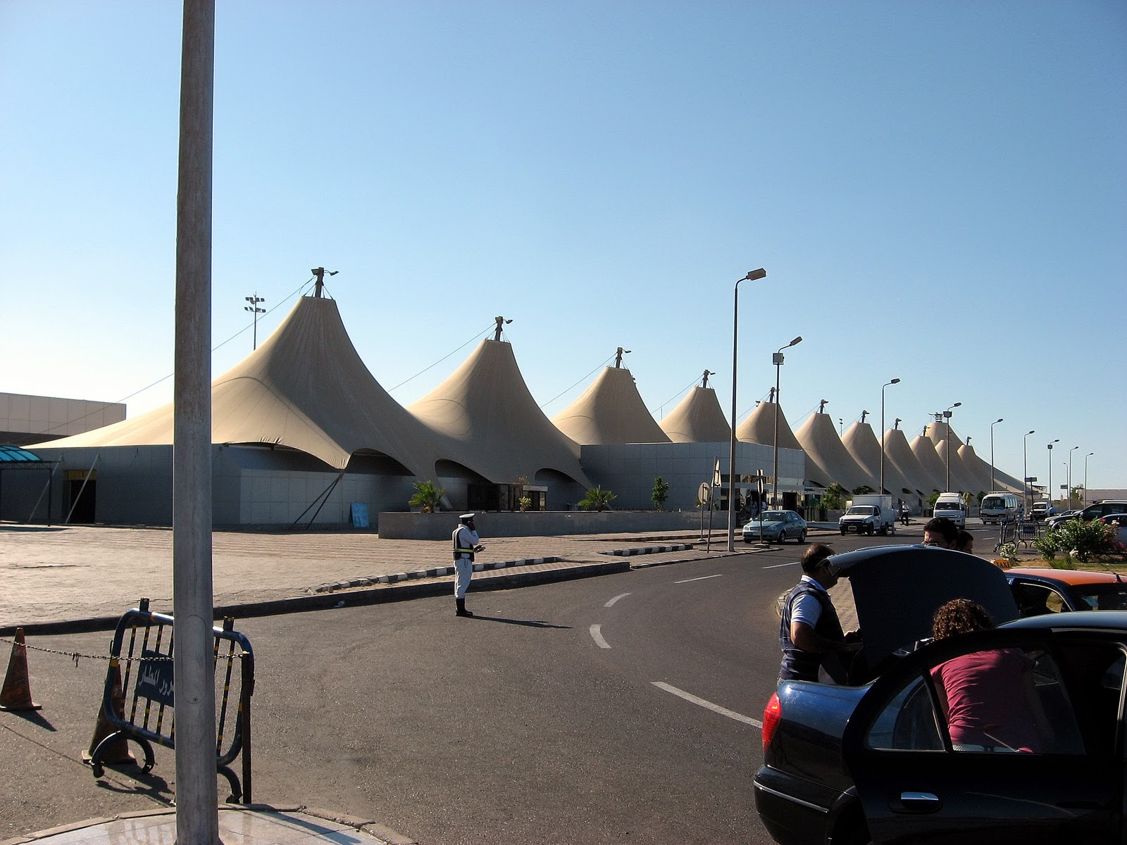 On the plane to Hurghada