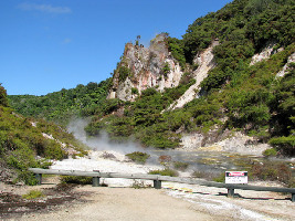Waimangu New Zealand Lake