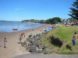 Whangaparaoa New Zealand Beach