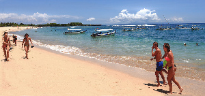 Nusa Dua Peninsula Indonesia Beach