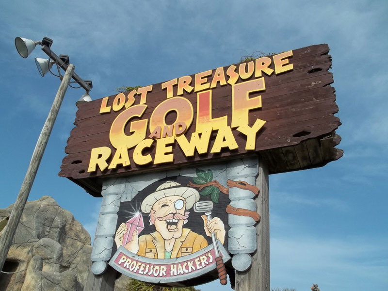 Professor Hacker's Lost Treasure Golf