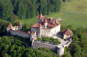 Gruyeres Switzerland Castle
