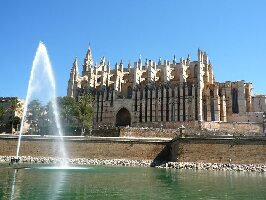 Palma de Mallorca Spain Cathedral