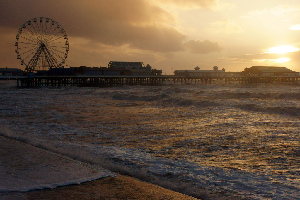 Blackpool England Promenade