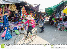 Aranyaprathet Thailand Market