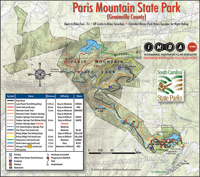 Paris Mountain State Park