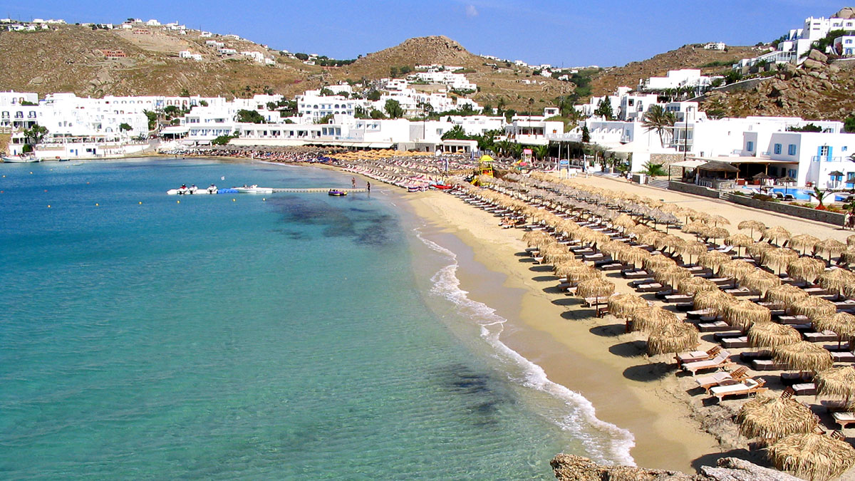Platis Gialos Beach