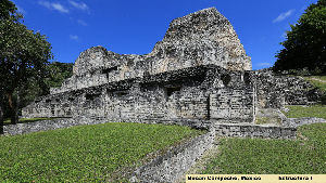 Xpujil Town Mexico Ruin