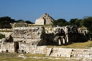 Maxcanu Mexico Ruin