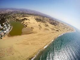 Maspalomas Spain Helicopter