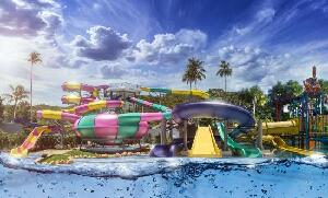 Samui Water Park Pink Elephant