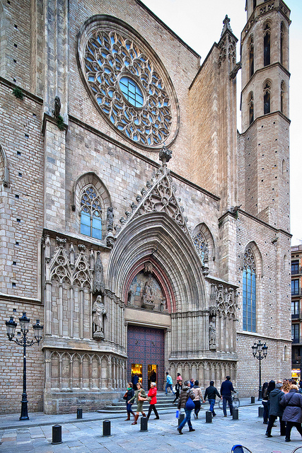 The Basilica of Santa Maria del Mar