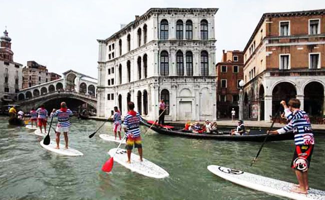 SUP in Venice