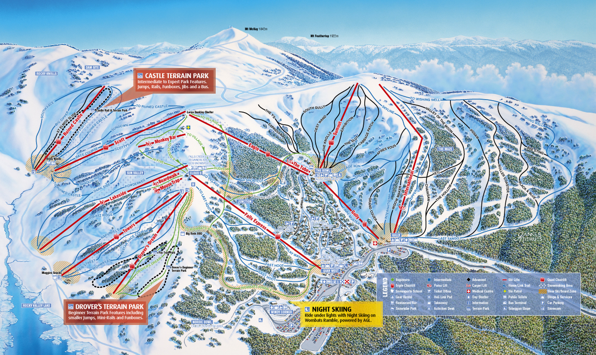 Falls Creek Ski Lifts