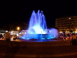 Illuminated Fountain