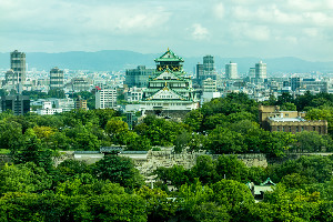 Osaka Japan Castle
