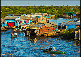 Cambodia Lake