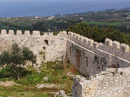 Zakynthos Greece Castle