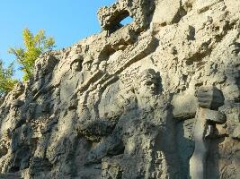 High-relief on the Ruins on Mamayev Hill
