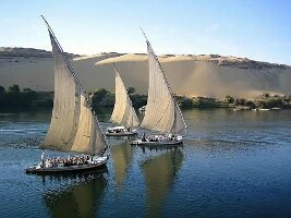 Egyptian Felucca Ride On The Nile
