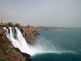 Antalya Turkey Waterfall