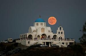 Peak of Kaimaktsalan Mountain Greece Church