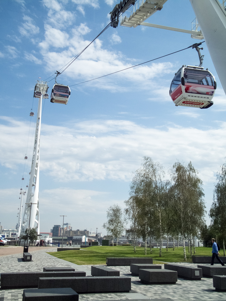 Emirates Air Line Cable Car - Royal Docks