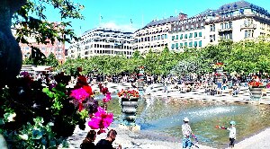 Kungstradgarden Park