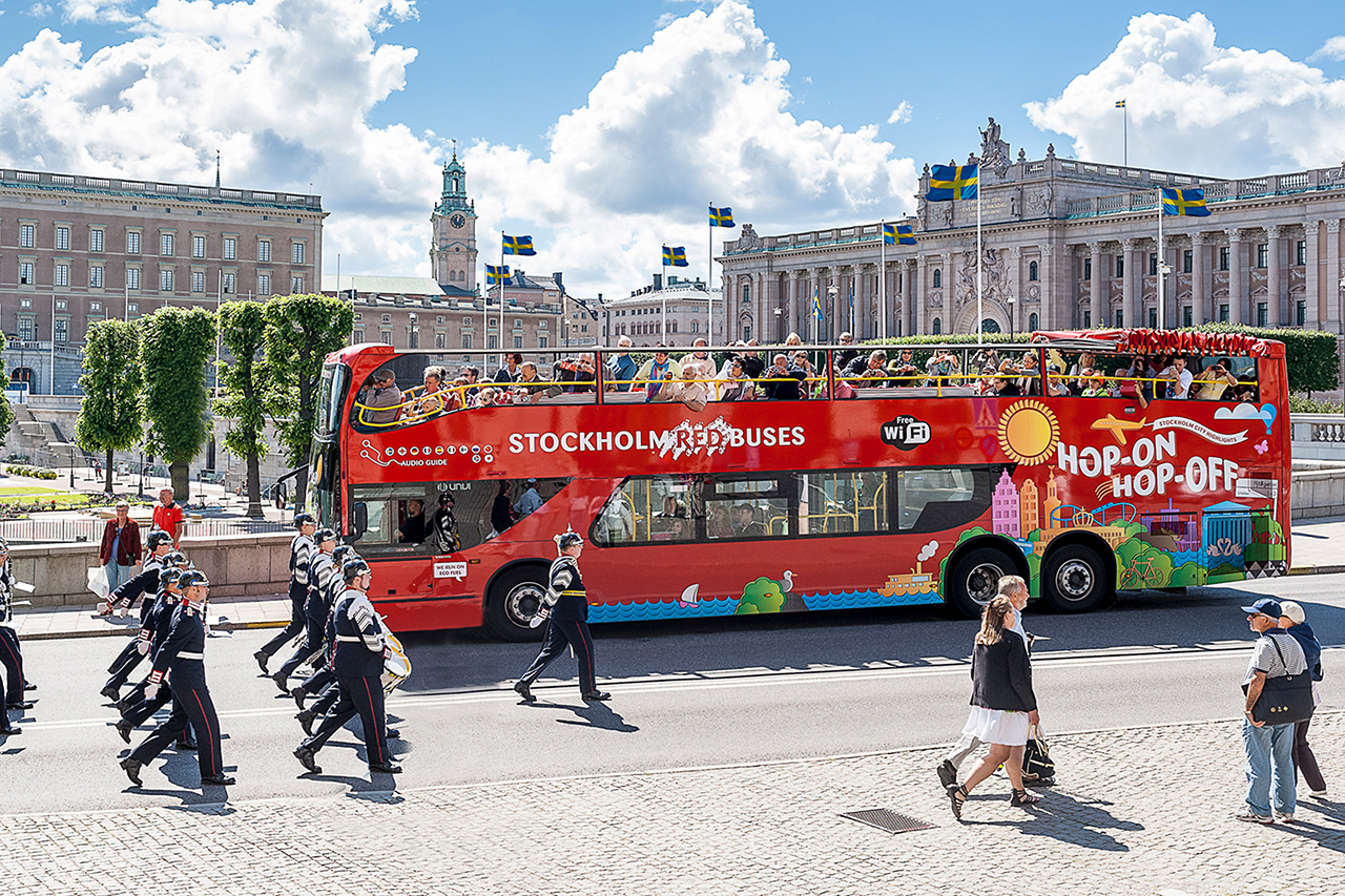 Stockholm Red Buses - Hop On Hop Off
