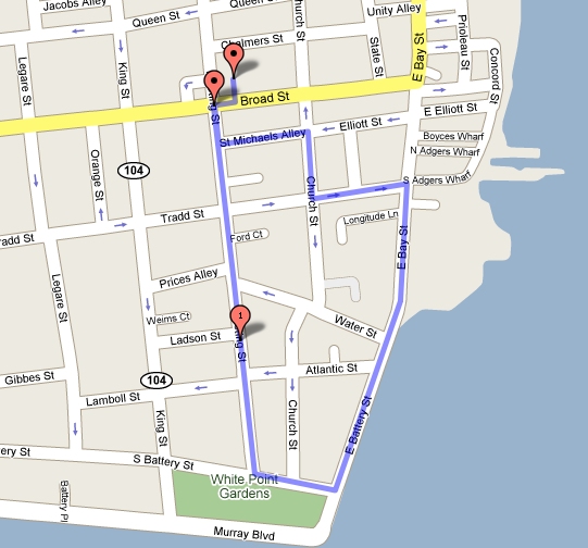 The History of Charleston Walking Tour