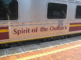 Spirit of the Outback Train
