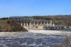 Fredericton Canada Dam