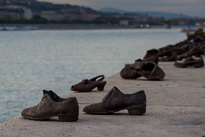 Shoes on the Danube Bank