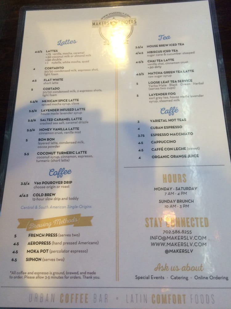 Makers and Finders Coffee