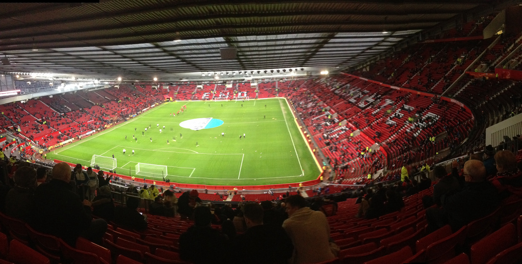 Manchester United football stadium