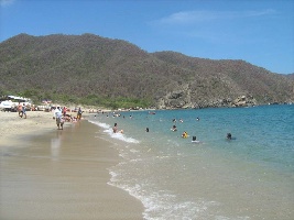 Bahia concha Santa Marta Colombia