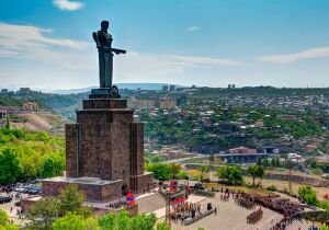 Victory Park and Mother Armenia Statue