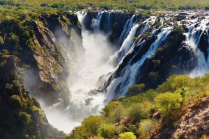 Uige Angola Waterfall