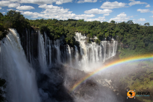 Cuito Angola Waterfall