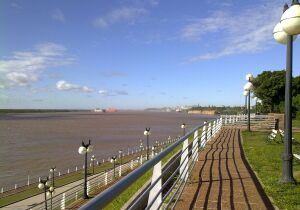 San Lorenzo Argentina Waterfront Promenade
