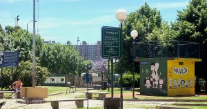 Colegiales Argentina Public square