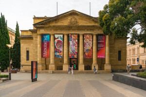 Adelaide city centre Australia Art Gallery