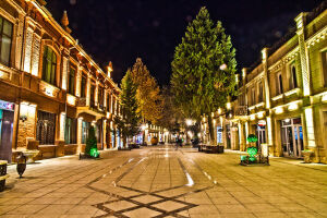 Tovuz Azerbaijan Historic Street